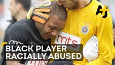 RACIST CROWD MADE MONKEY NOISES EVERY TIME BLACK SOCCER PLAYER’S HAND TOUCHED BALL