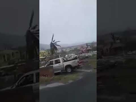 IRMA AFTERMATH IN TORTOLA