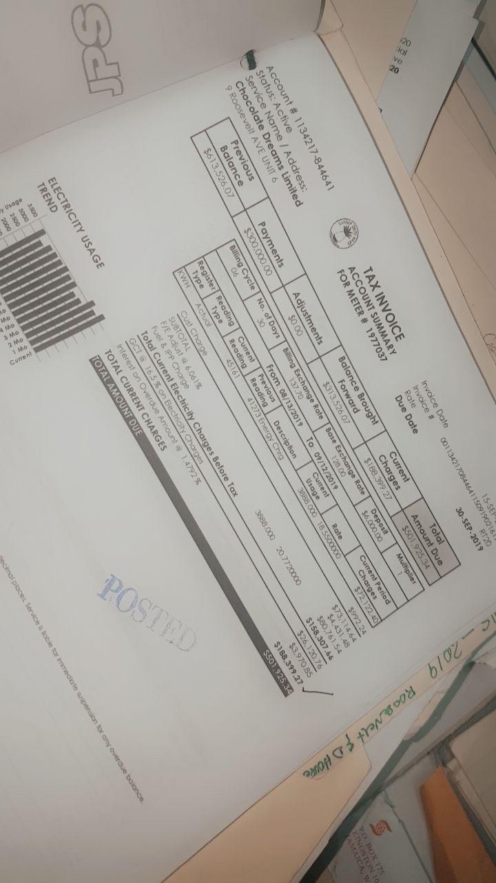 CHOCOLATE DREAMS OWNER AND DI MILLION DOLLAR LIGHT BILL