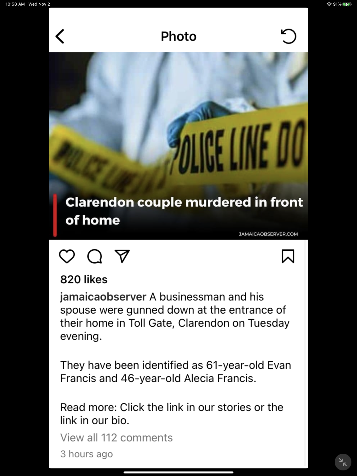 CLARENDON DOUBLE MURDER DETAILS – JamaicanmateyangroupiePinkwall